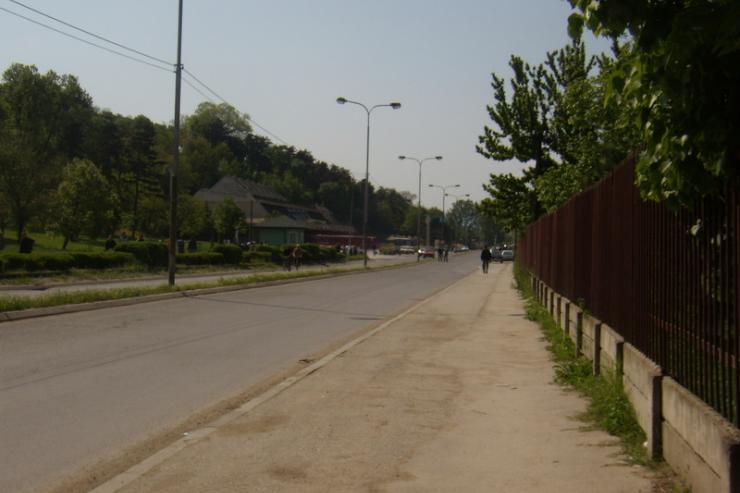 der Busbahnhof Aleksinac