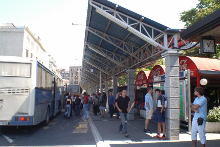 der Busbahnhof Belgrad Zentraler Busbahnhof