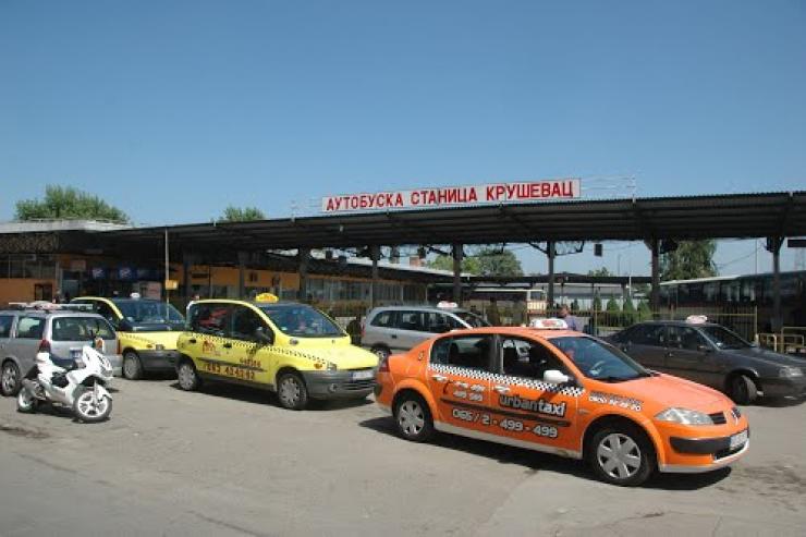 der Busbahnhof Kruševac