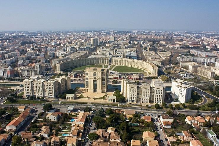 der Busbahnhof Montpellier