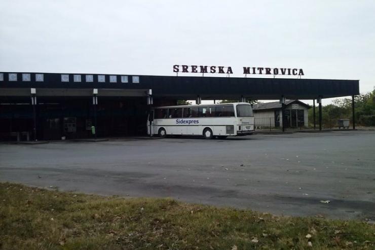 Bus station Sremska Mitrovica