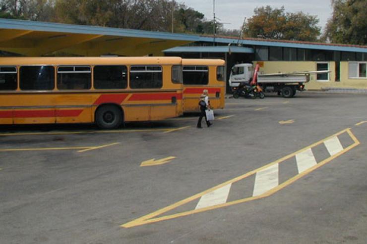 Estación de autobuses Trogir