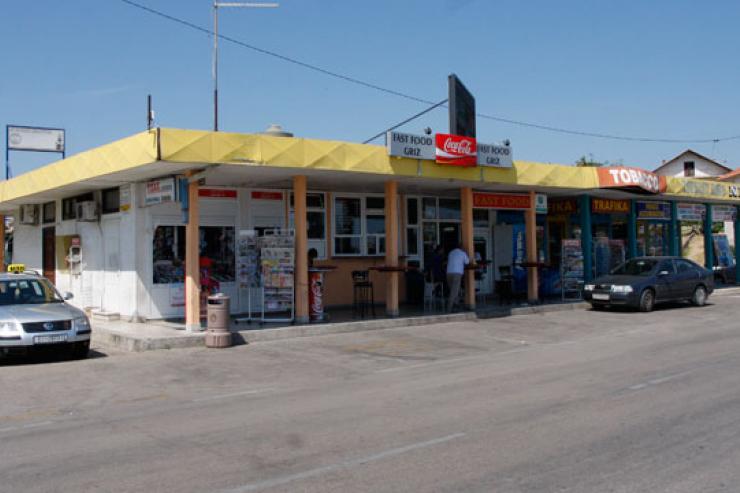 der Busbahnhof Vodice