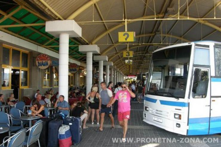 der Busbahnhof Zadar